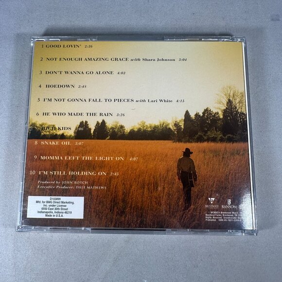 Ken Holloway CD He Who Made The Rain Christian Country Music 1994 Brentwood - Picture 2 of 3